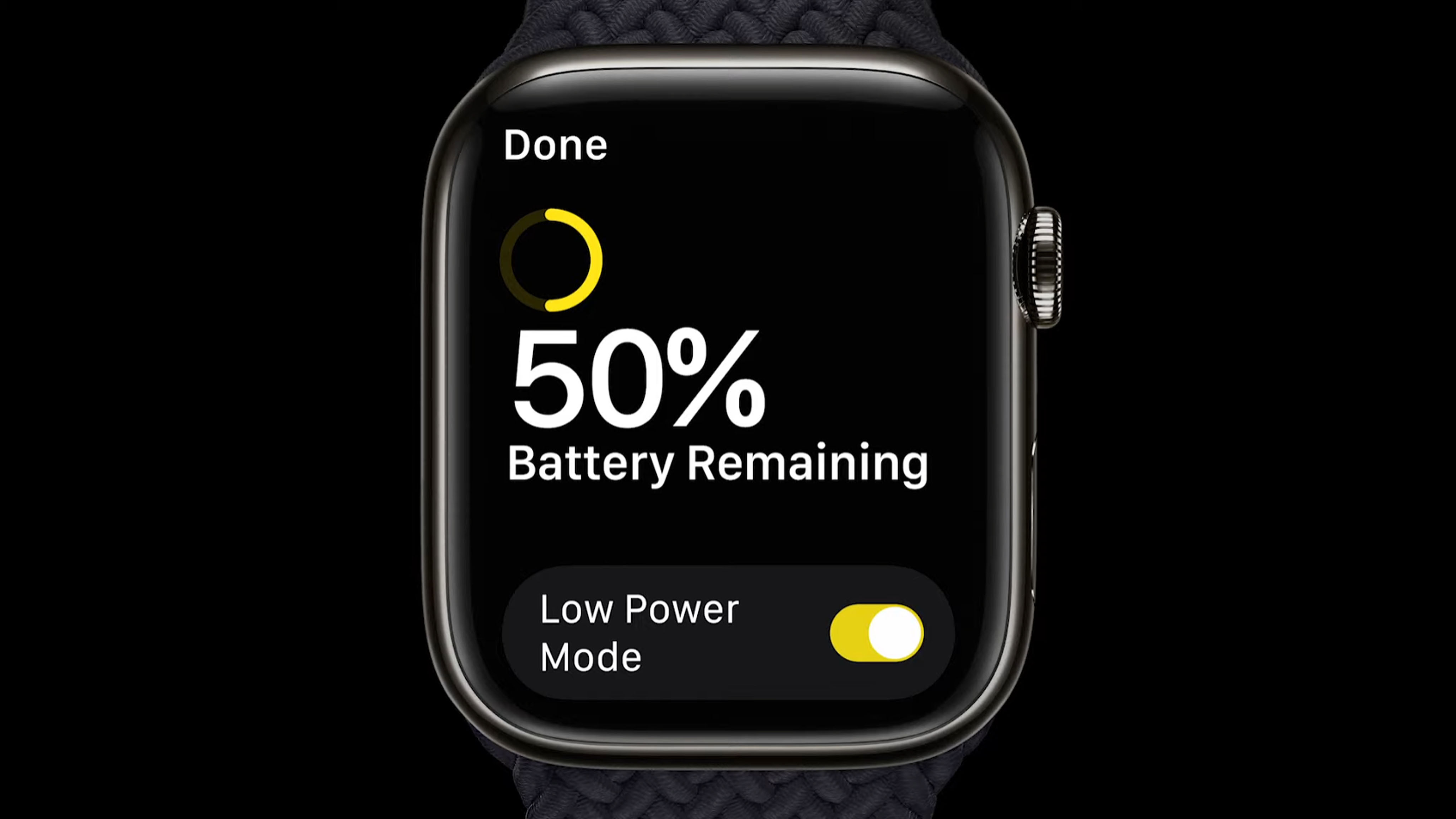 Powering off apple online watch