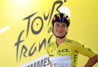 Lotte Kopecky wears yellow for six days at the Tour de France Femmes