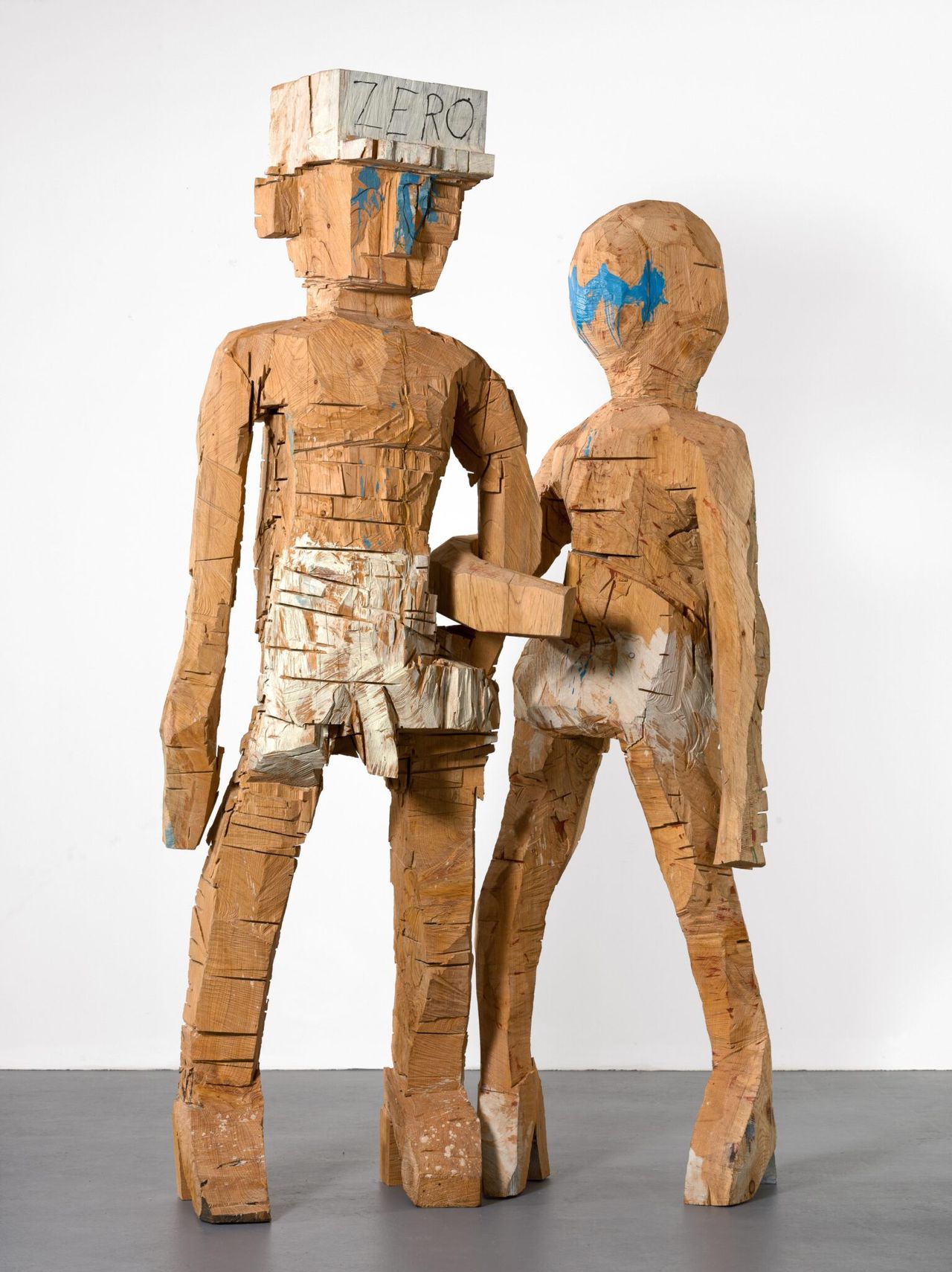 An Oxymoron Of Frailty Georg Baselitz s Golem like Sculptures Settle an-oxymoron-of-frailty-georg-baselitz-s-golem-like-sculptures-settle