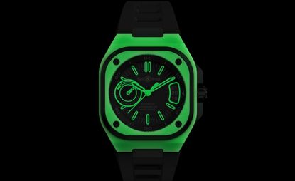 Luminescent watches: Bell & Ross BR-X5 Green Lum