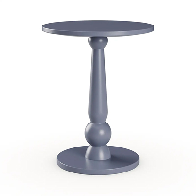 soft blue small side table