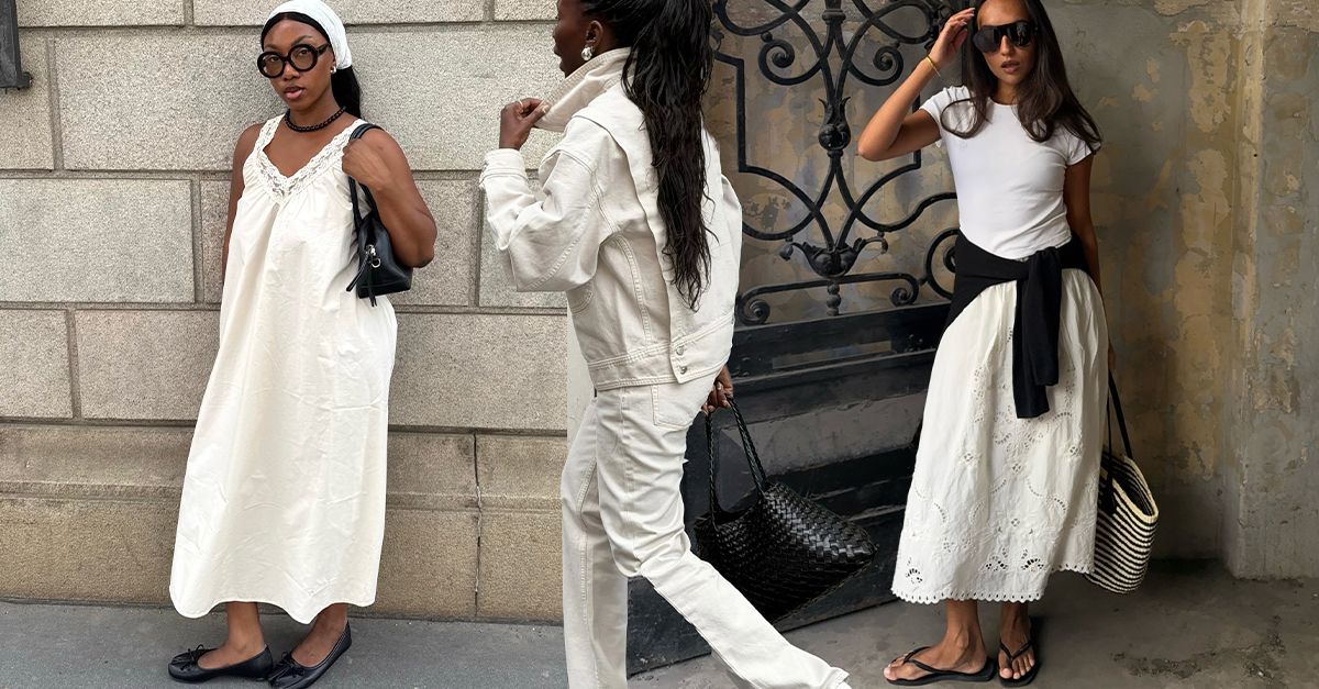 5 White Summer Outfits That Look Chic and Feel Cool 5 White Summer Outfits That Look Chic and Feel Cool