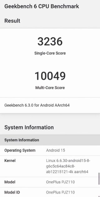 Leaked Geekbench benchmarks for the Qualcomm Snapdragon 8 Gen 4