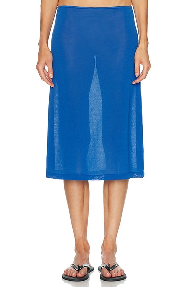 Sheer Knit Skirt