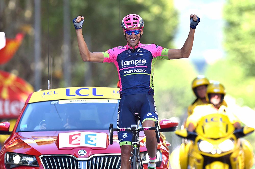 Ruben Plaza (Lampre-Merida) wins stage 16
