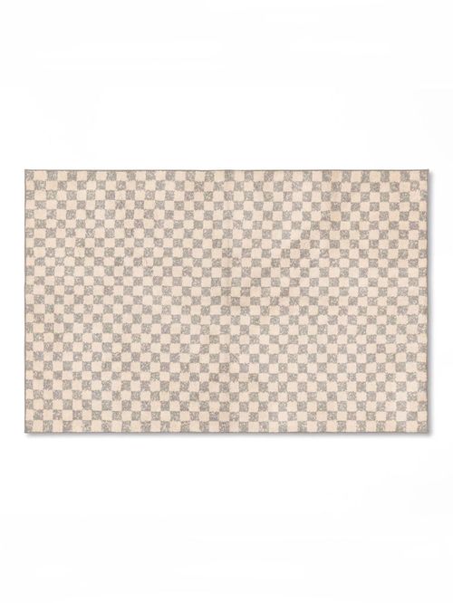 Checkerboard Accent Rug