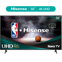 Hisense 58" 4K Roku TV