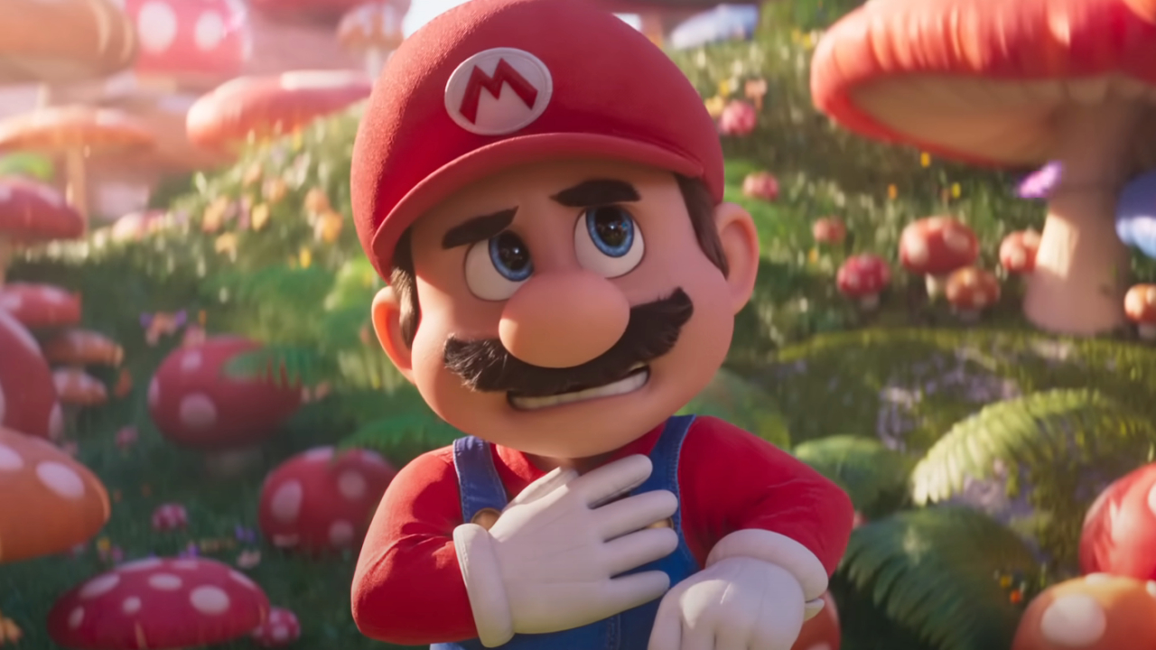 Mario (Chris Pratt) ใน The Super Mario Bros. Movie