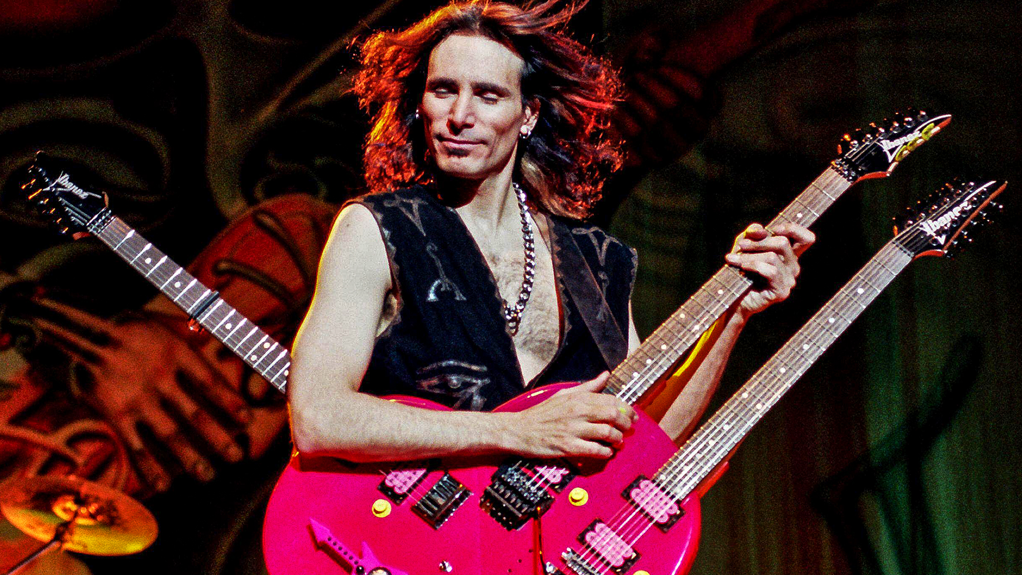 Steve Vai performing