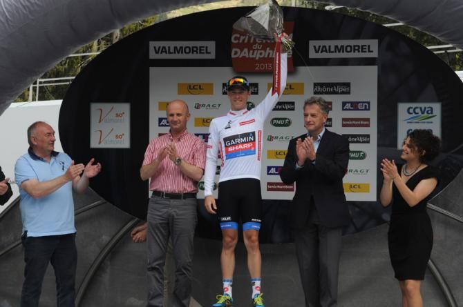 While Rohan Dennis (Garmin-Sharp) lost the yellow jersey, he still leads the young rider classification