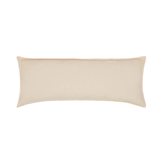Lush linen lumbar pillow