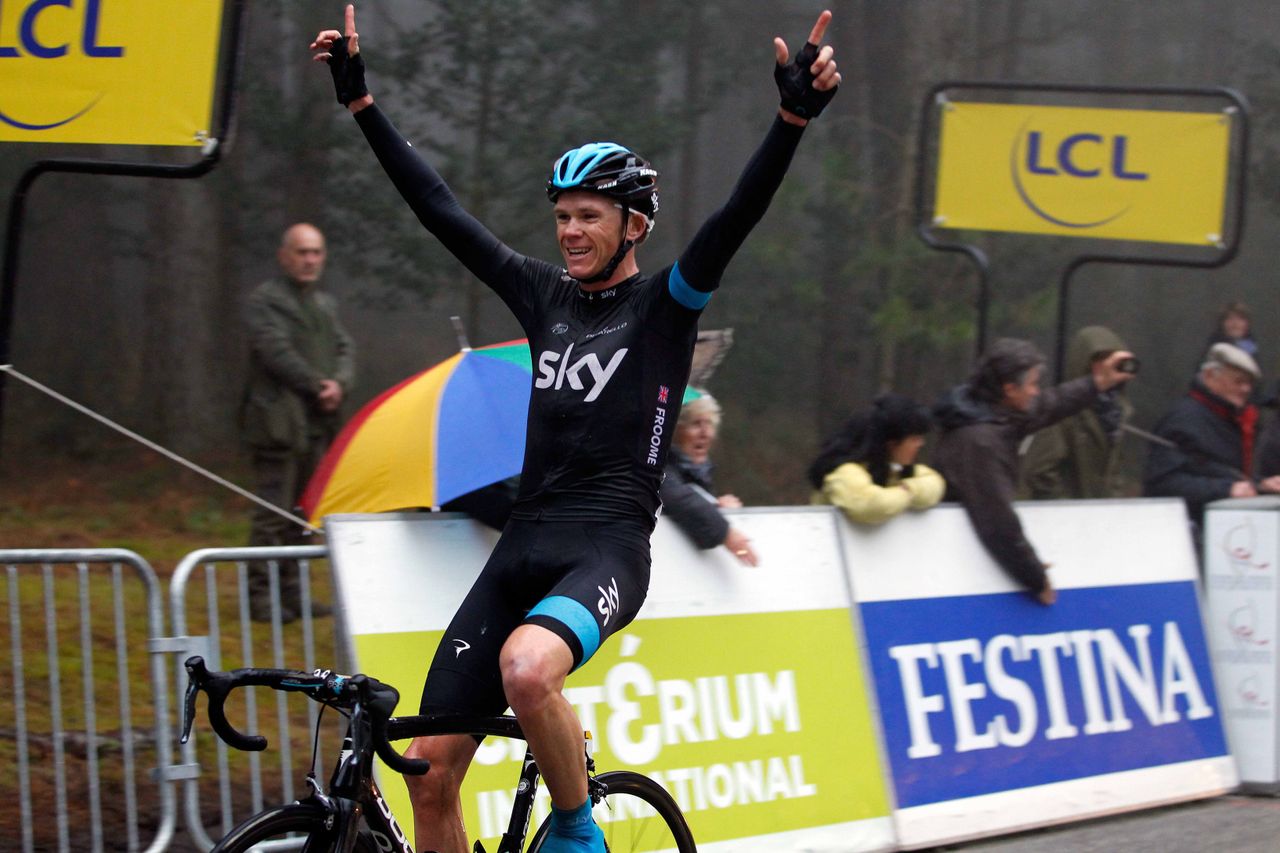 Chris Froome won Criterium International in 2013.