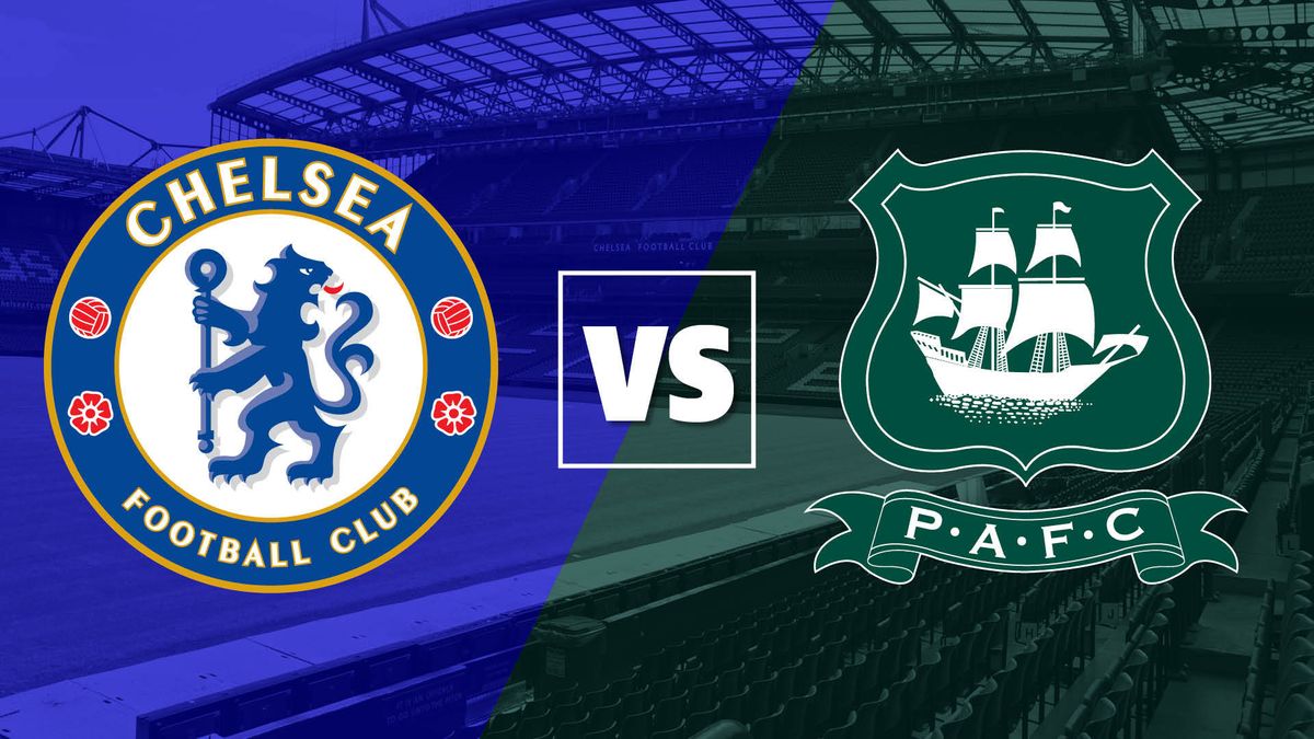 Chelsea vs Plymouth Argyle club badges