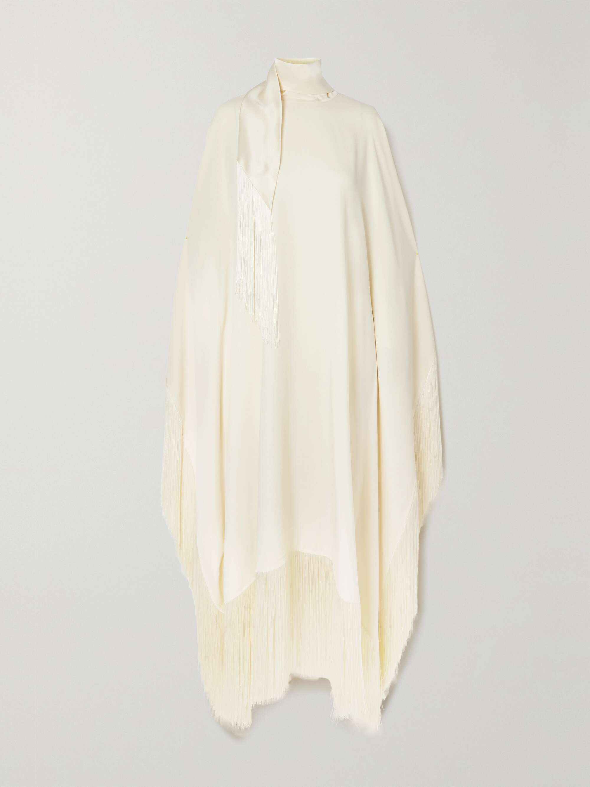 + Net Sustain Mrs Ross Fringed Crepe Kaftan