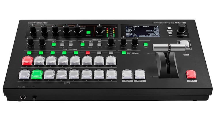 Roland Ships V-60HD Multi-Format Video Switcher