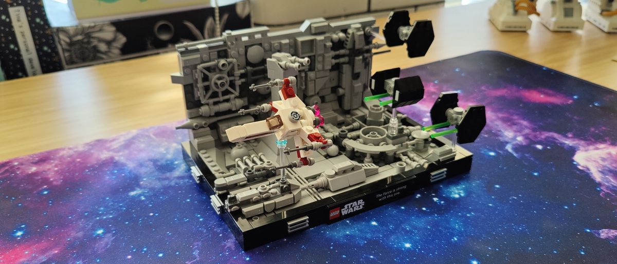 Lego Star Wars Death Star Trench Run