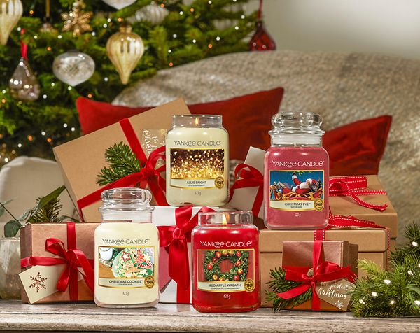 Christmas Yankee Candles are 3 for 2 at Boots right now