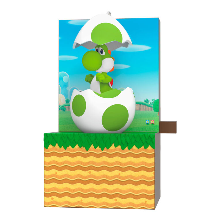 Nintendo Super Mario&amp;trade; It's Yoshi! Ornament With Sound and Motion