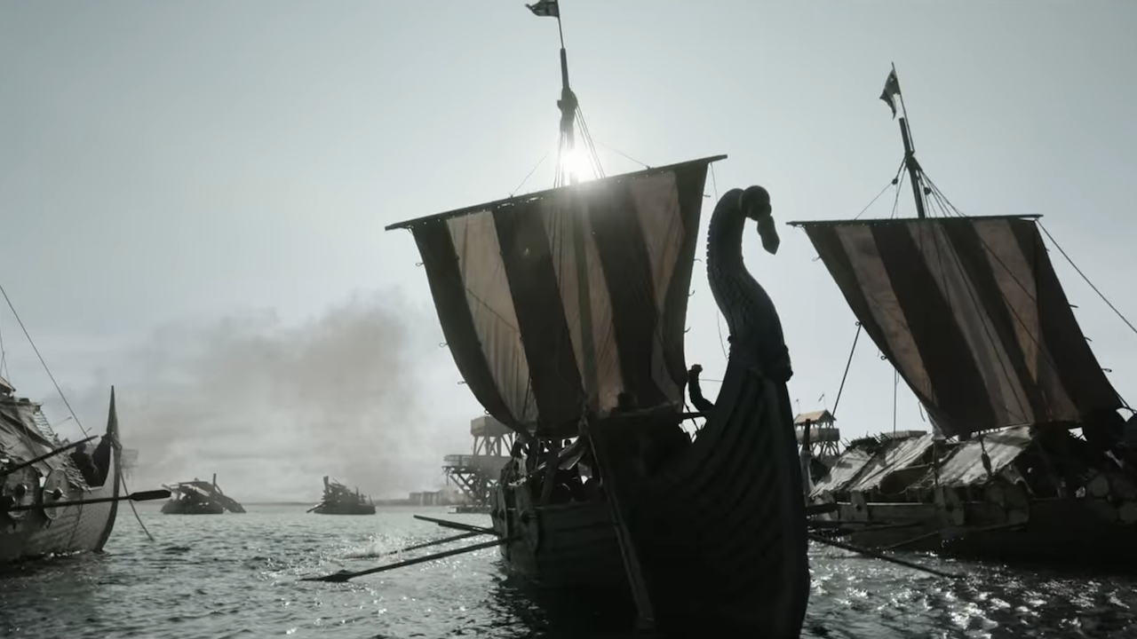 Viking ships on Vikings: Valhalla