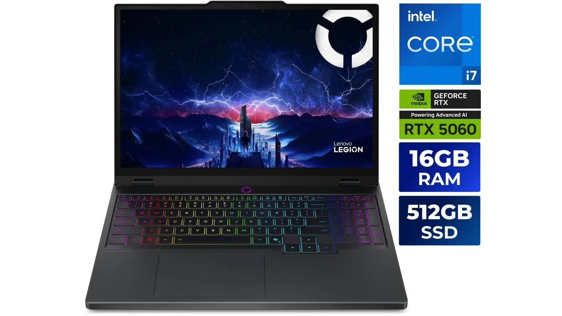 Product image of the Lenovo Legion 5i gaming laptop.