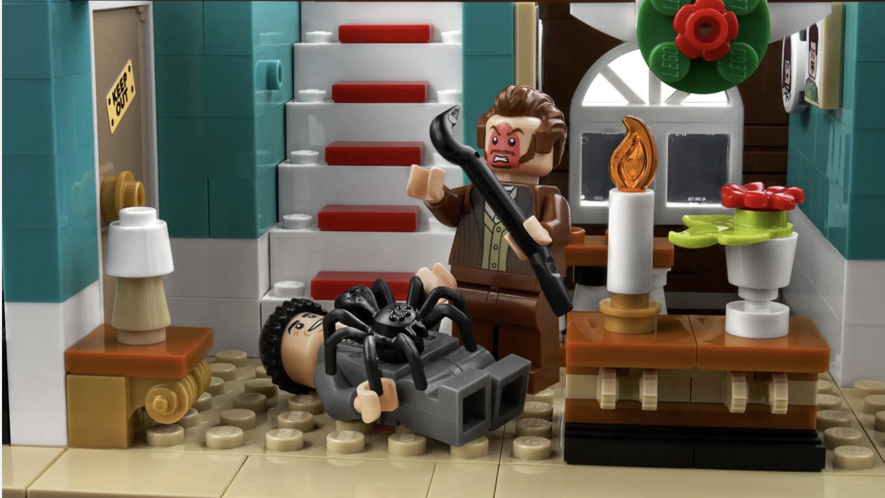 I turned the LEGO Home Alone house into an advent calendar - and created the best Christmas countdown