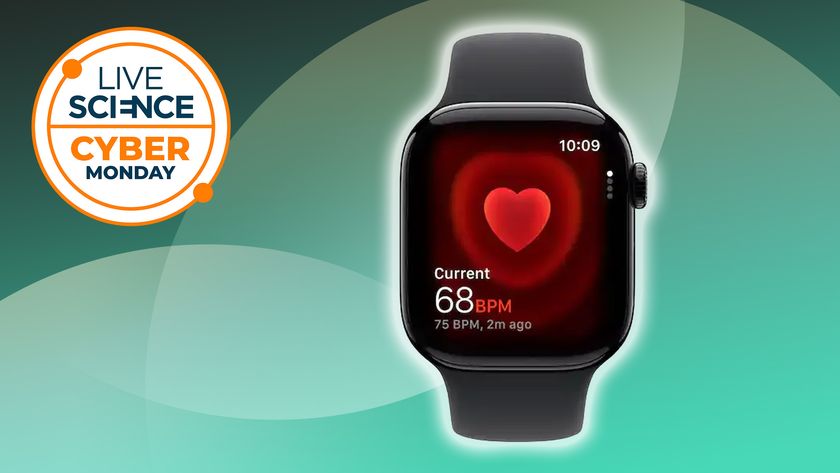 Apple Watch Series 11 showing the watch&#039;s heart monitor.