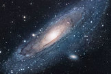 The galactic center is believed to contain a high density of dark matter.