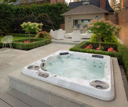 Backyard hot tub ideas: 11 ways to include an outdoor spa | Homes & Gardens