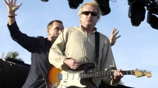 Jon King and Andy Gill of Gang of Four at the Coachella Festival, 2005