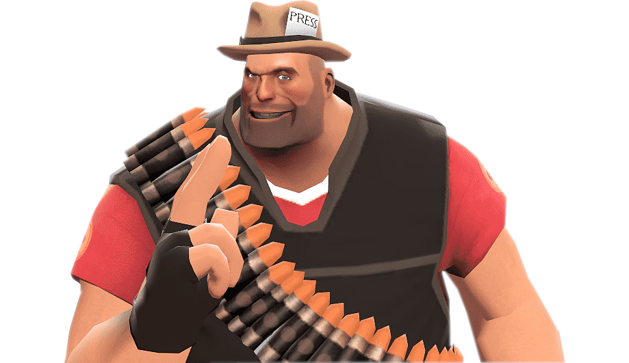 Heavy wearing press hat