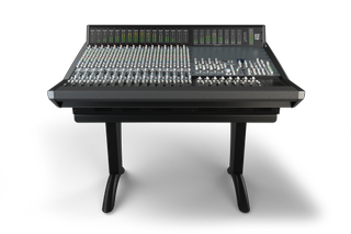 The new Solid State Logic mixing console.