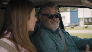 Brendan Gleeson and Justine Lupe in Mr. Mercedes