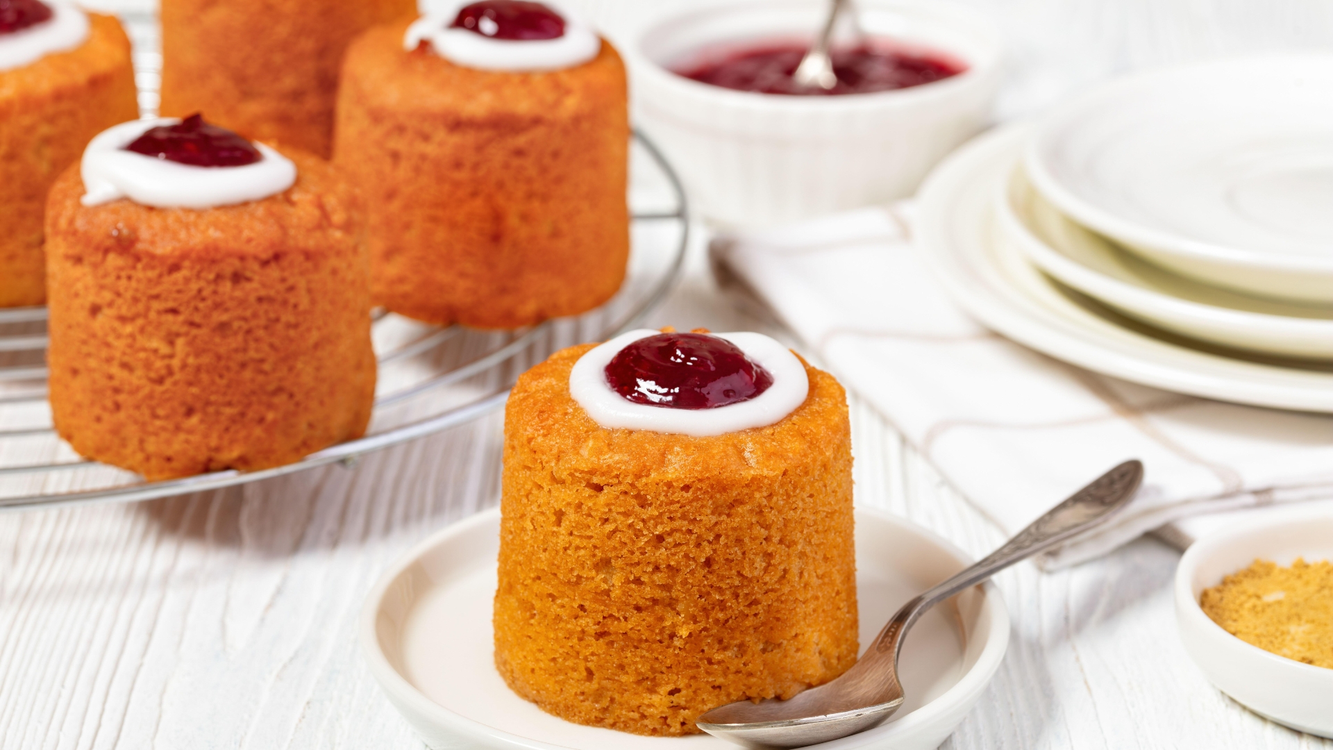 The famous Finnish cake, Runeberg Torte
