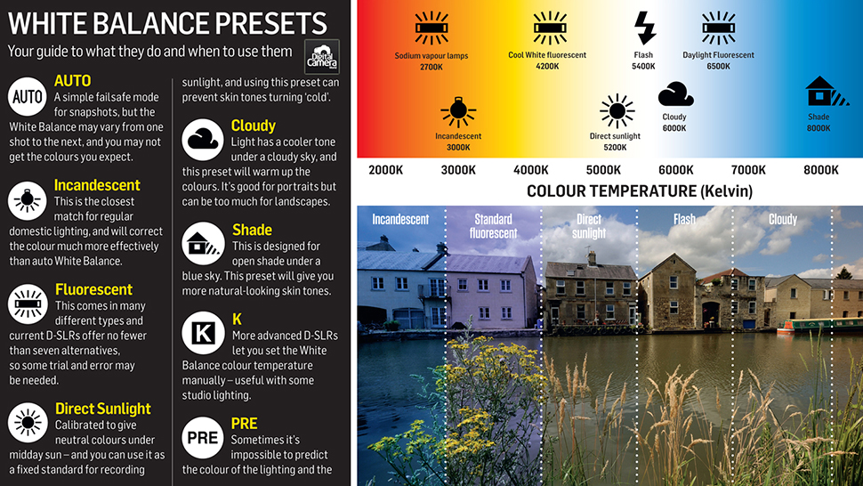 sony camera white balance settings