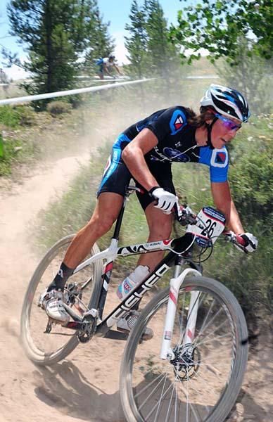 Sam Schultz (Gary Fisher/Subaru) is having a great race.