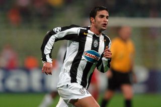 Manuele Blasi in action for Juventus against Bayern Munich in November 2004.