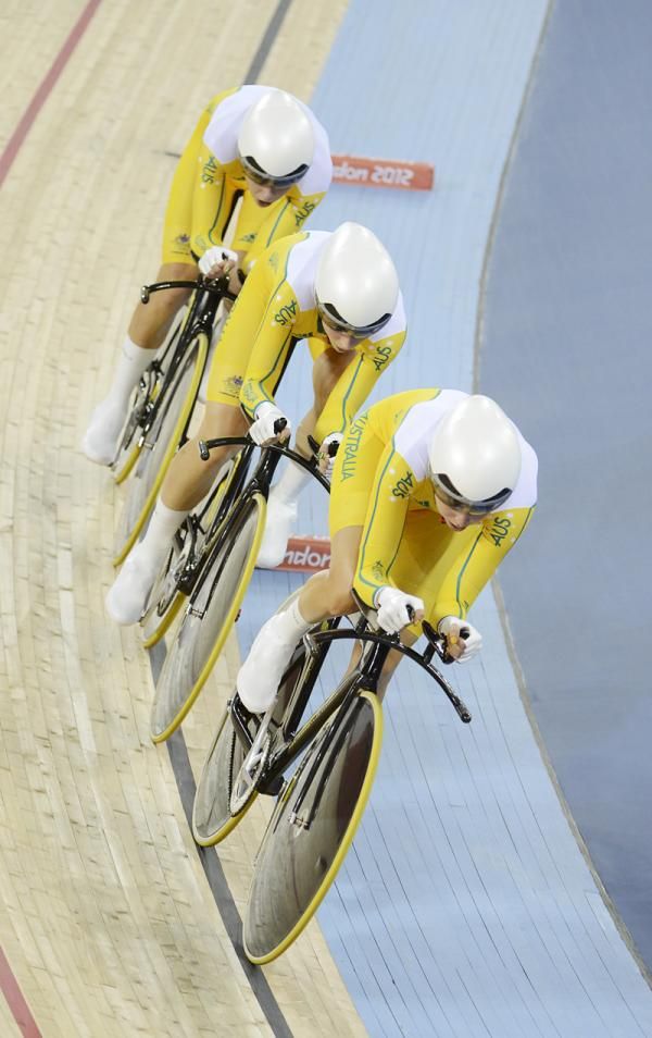 Australia qualified third behind Great Britain and USA