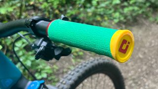 ODI Dread Lock grip on bike handlebars