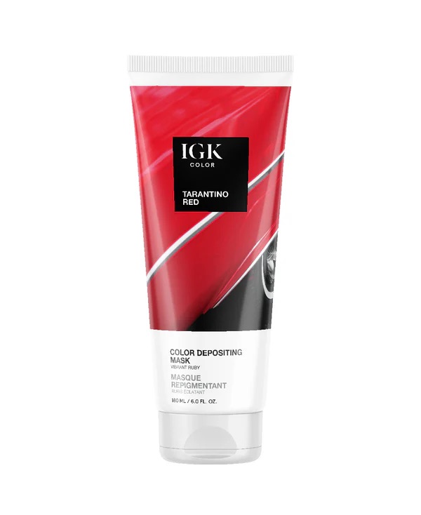 IGK Hair, Tarantino Red Color Depositing Hair Mask