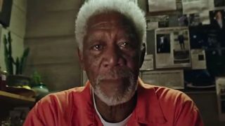 Morgan Freeman in Now You See Me 2.