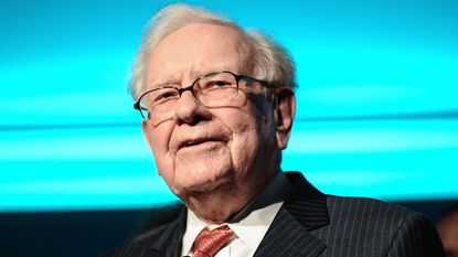 Warren Buffett at an event.