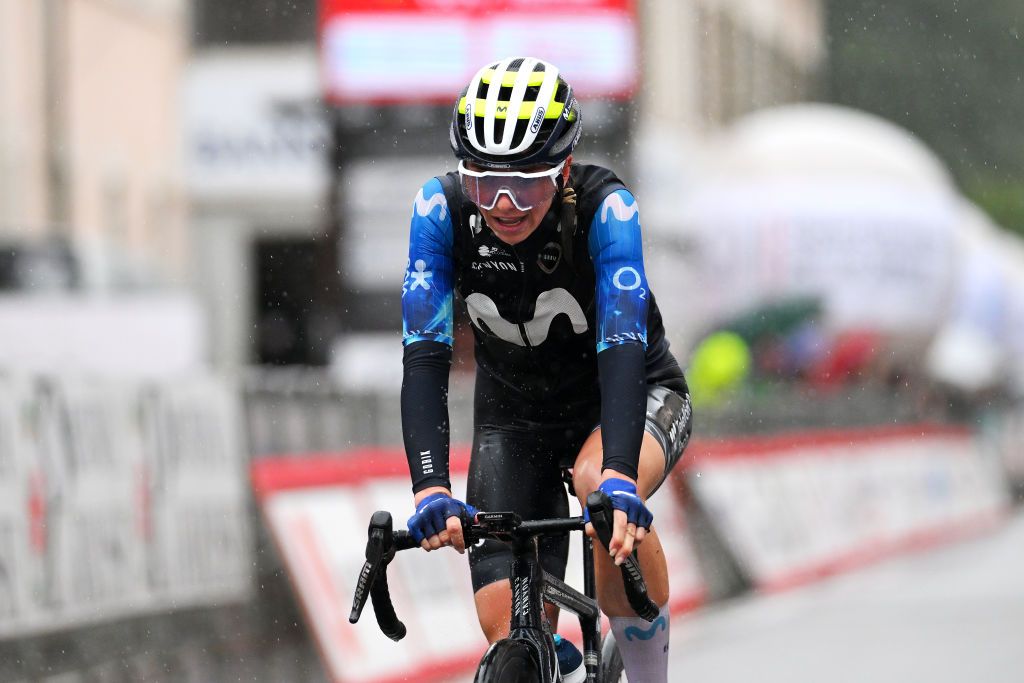 Liane Lippert finished third at the Tre Valli Varesine Women's race