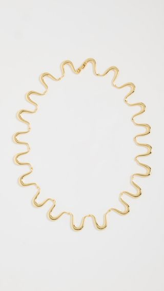 Thin Squiggle Necklace