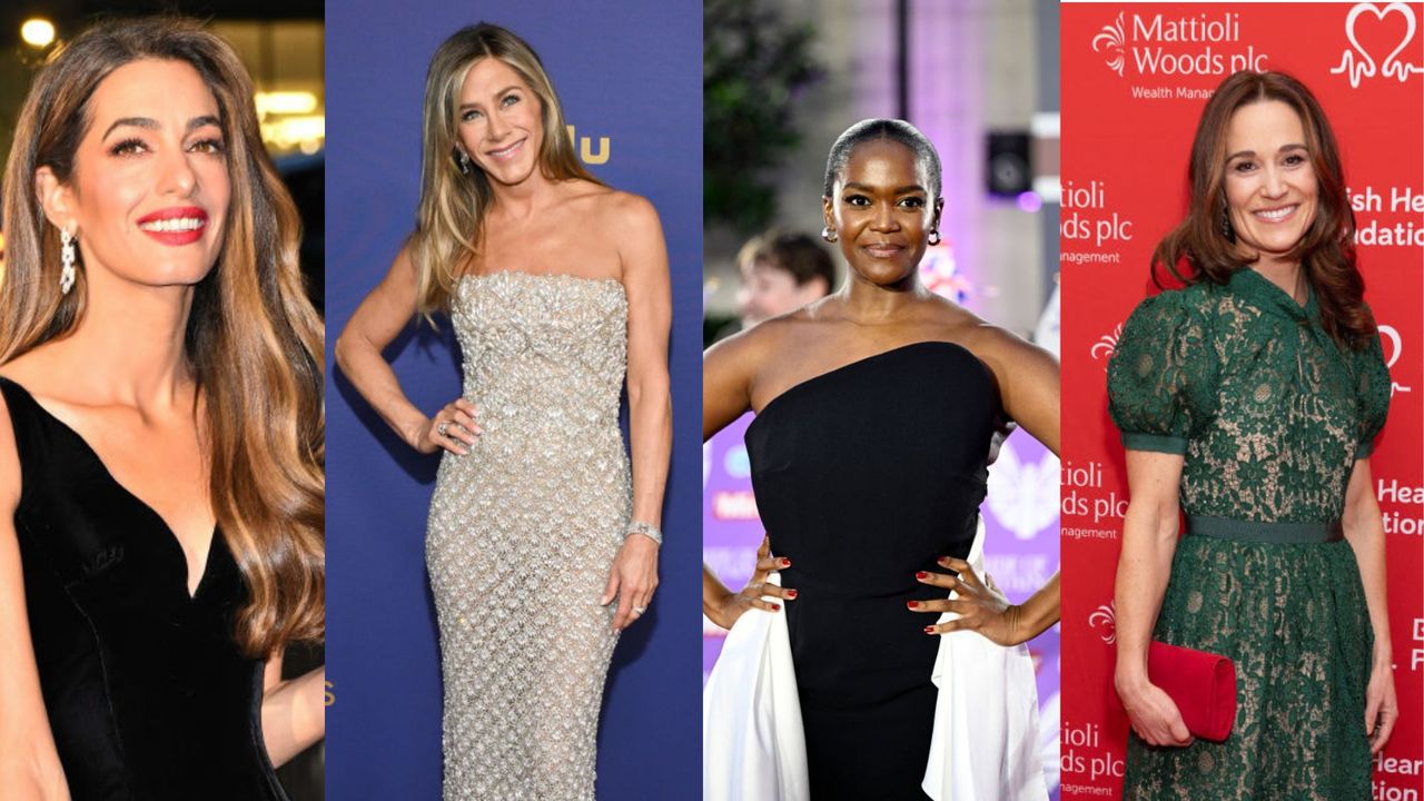 Amal Clooney, Jennifer Aniston, Oti Mabuse, Pippa Middleton