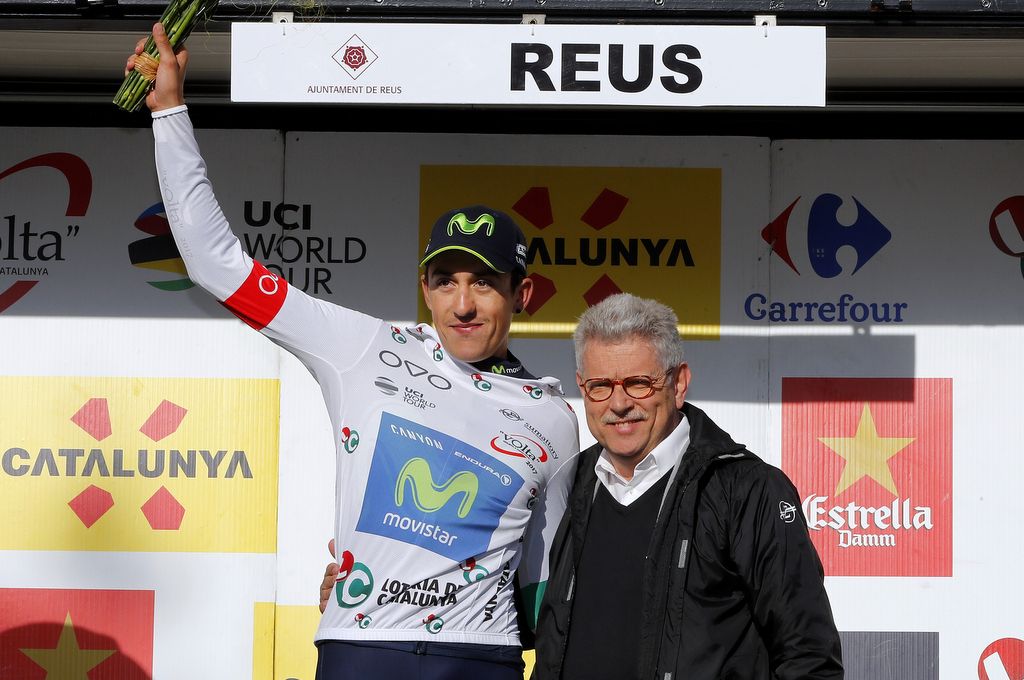 Marc Soler remains the best young rider and moves into third place overall