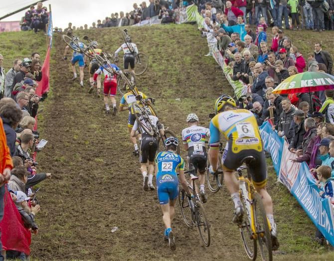 The Valkenburg course proved tough.