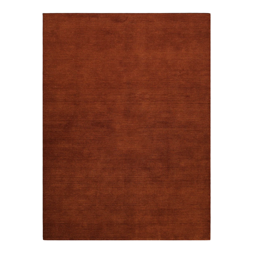 Joss &amp;amp; Main Magdaline Hand Loomed Wool Rust Area Rug &amp;amp; Reviews | Wayfair