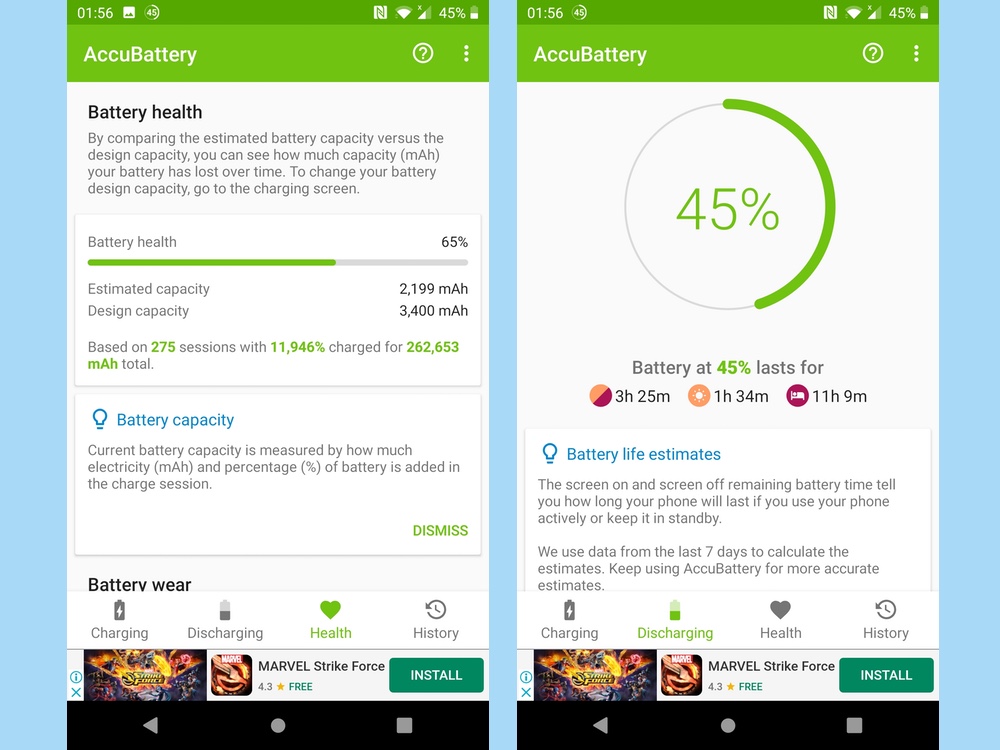 best battery apps: Accubattery