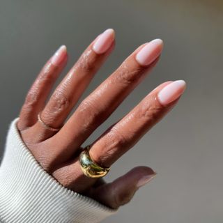 Nail artist Christina Hooks with a classic, clean nail look