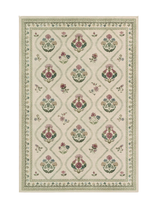 Olivia Cream Rug, 6' x 9'